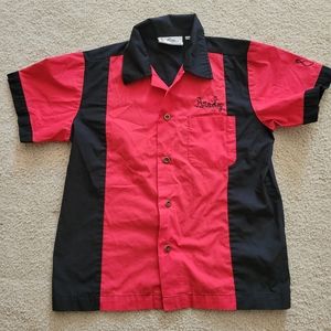 Retro kids bowling shirt